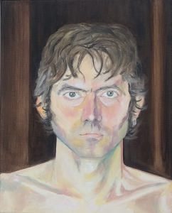 Thomas, 40 x 50 cm, 2020, Öl auf Leinwand