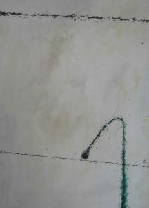 Straßenlaterne, 42 x 58 cm, 2011, Acryl auf Leinwand